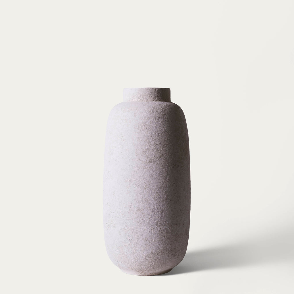 Cream bullet vase