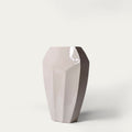 Ivory shield vase